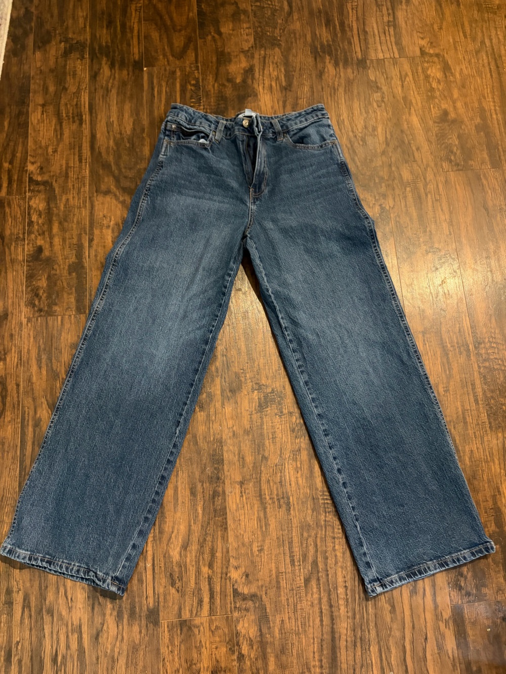 Celebrity Pink High-Rise Wide-Leg Jeans - Dark Blue